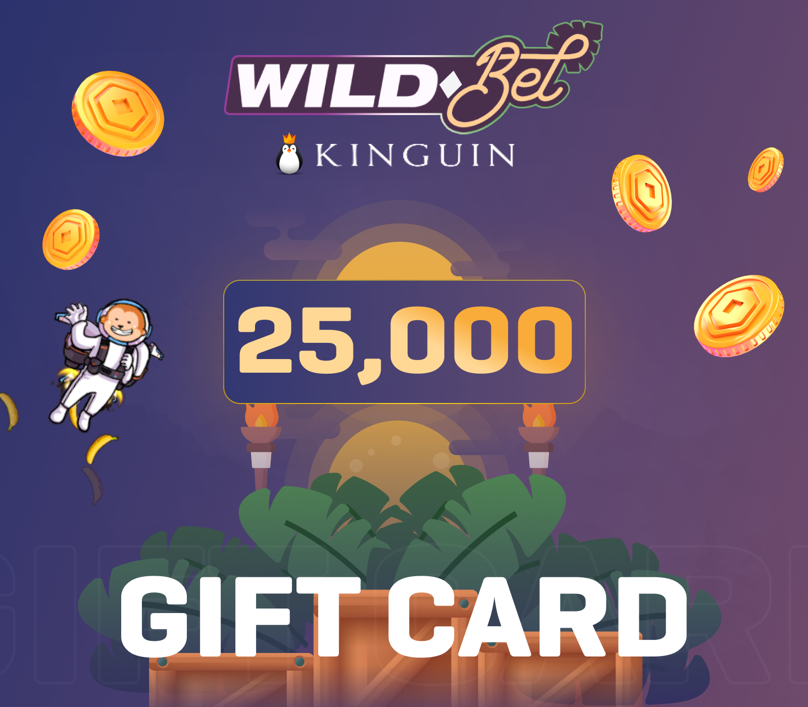 

Wildbet R$ 25000 Gift Card