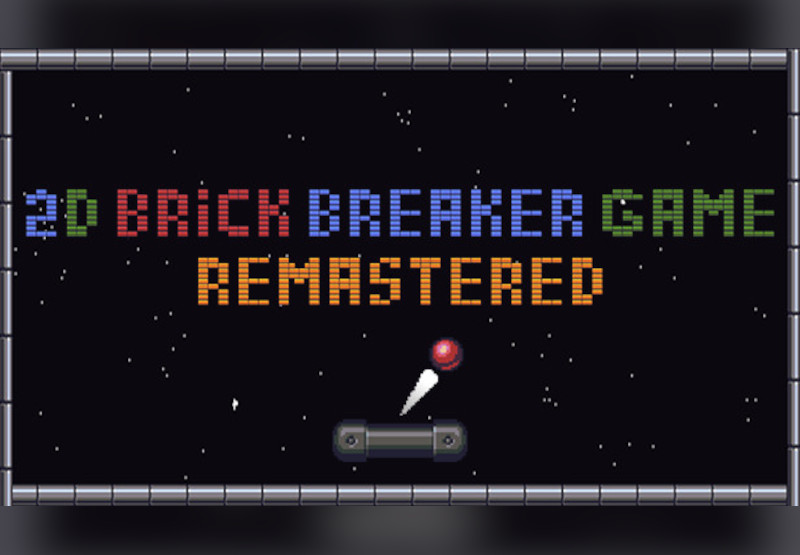 2D Brick Breaker Game REMASTERED Steam CD Key