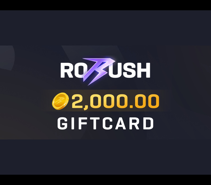 

RORUSH 2000 Balance Gift Card