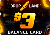 Dropland.net 3 USD Wallet Card Key