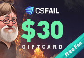 CS Fail $30 Gift Card