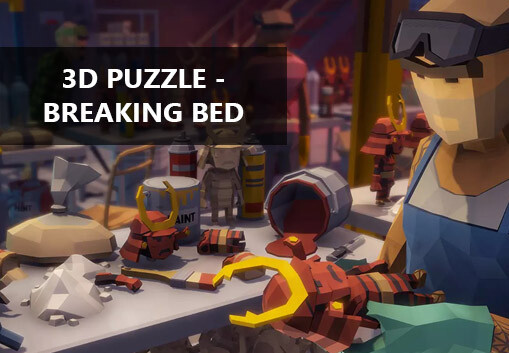 3D PUZZLE - Breaking Bed PC Steam CD Key screenshot 2