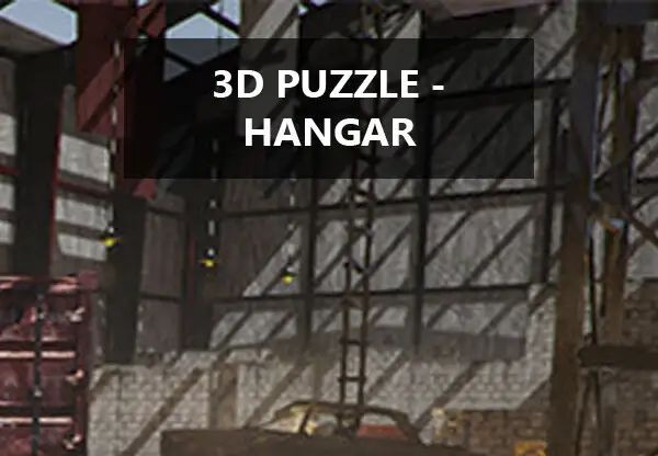 3D PUZZLE - Hangar PC Steam CD Key screenshot 1