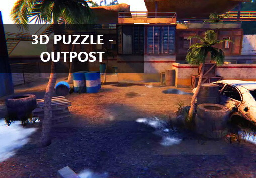 3D PUZZLE - OutPost PC Steam CD Key screenshot 1
