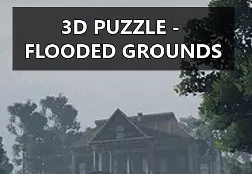 3D PUZZLE - Flooded Grounds PC Steam CD Key screenshot 1
