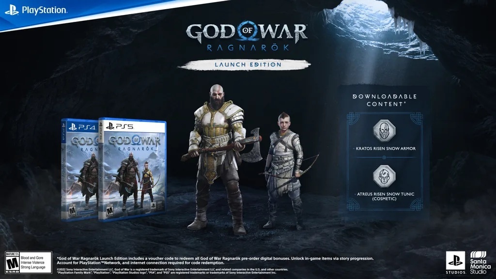 God Of War Ragnarök - Pre-Order Bonus DLC EU/RU/AU PS4 CD Key