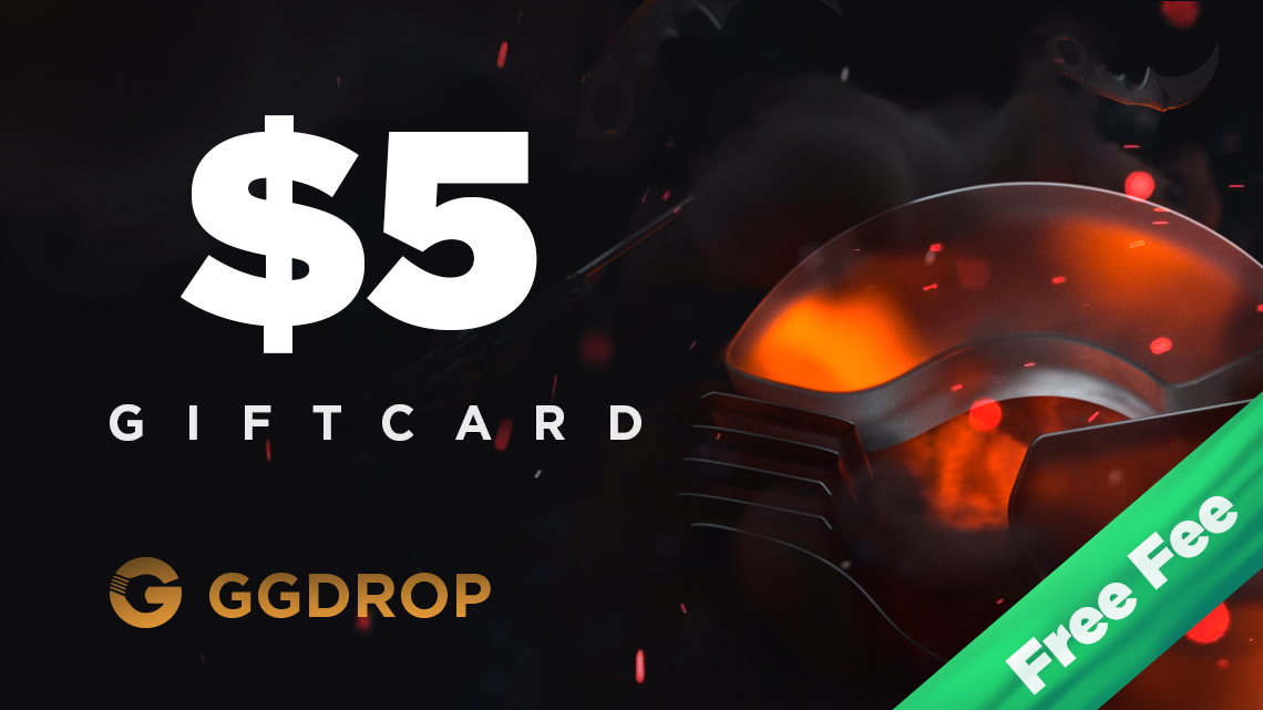 GGdrop $5 Gift Card