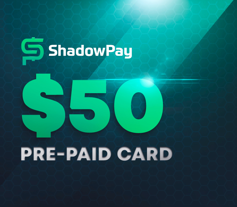 

Shadowpay.com $50 Pre-paid Card