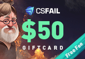 CS Fail $50 Gift Card