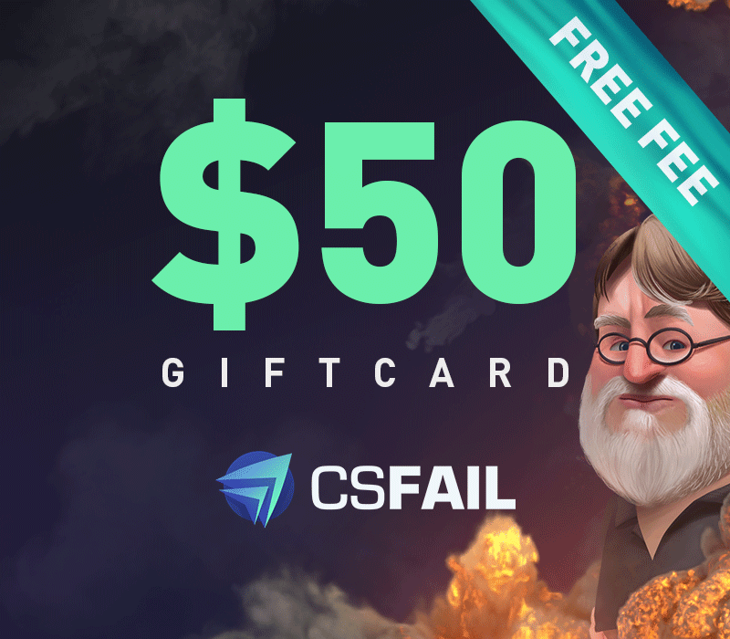 CS Fail $50 Gift Card