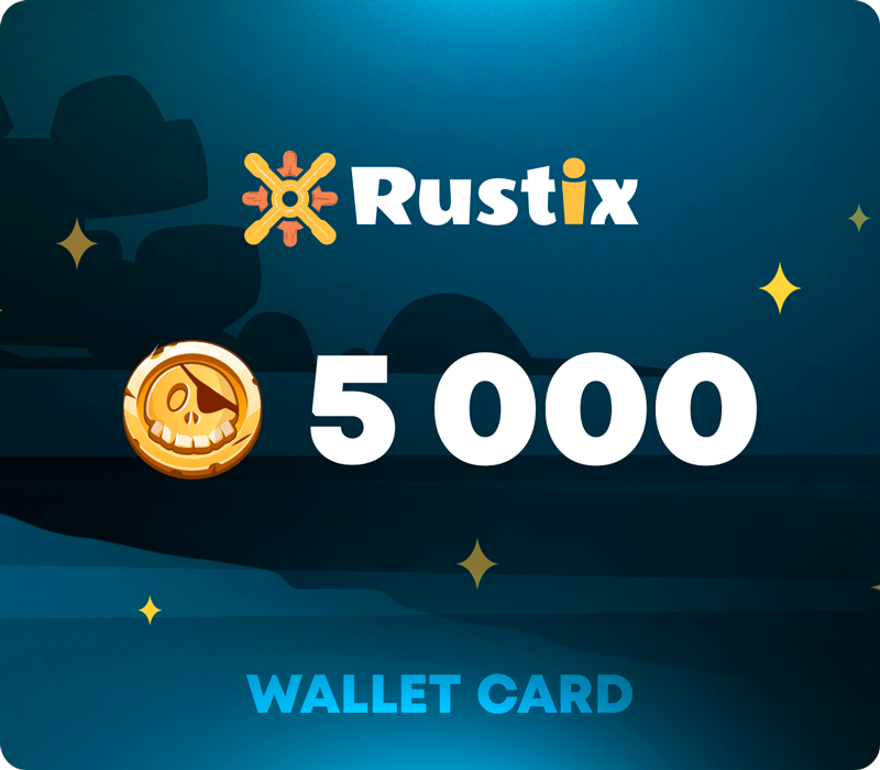 

Rustix.io 50 USD Wallet Card Code