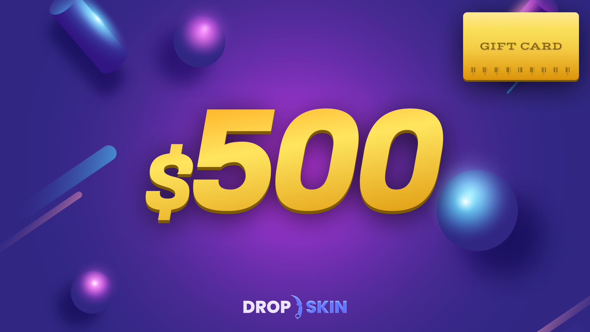 Drop.skin $500 Gift Card