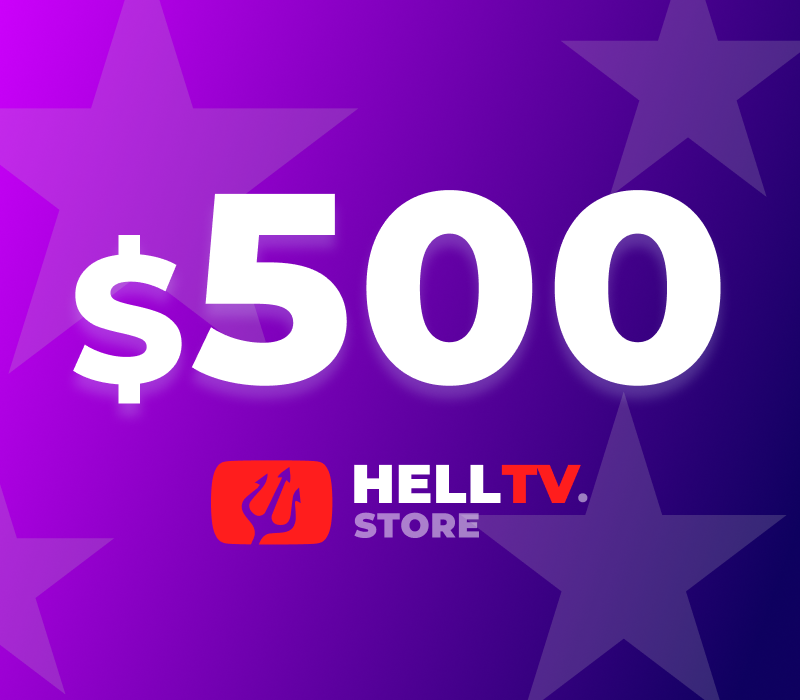 

HELLTV.STORE $500 Gift Card