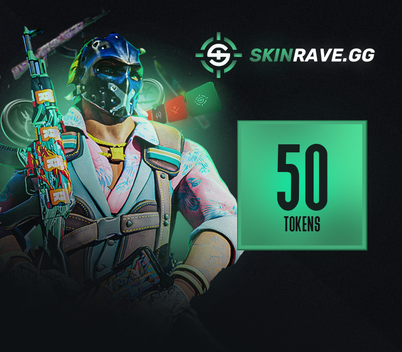 

SkinRave.gg 50 Tokens Gift Card