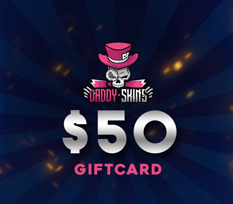 

DaddySkins 50 USD Gift Card