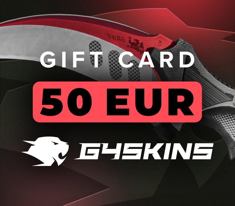 

G4Skins.com €50 Gift Card