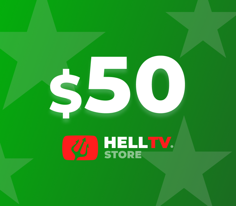 

HELLTV.STORE $50 Gift Card