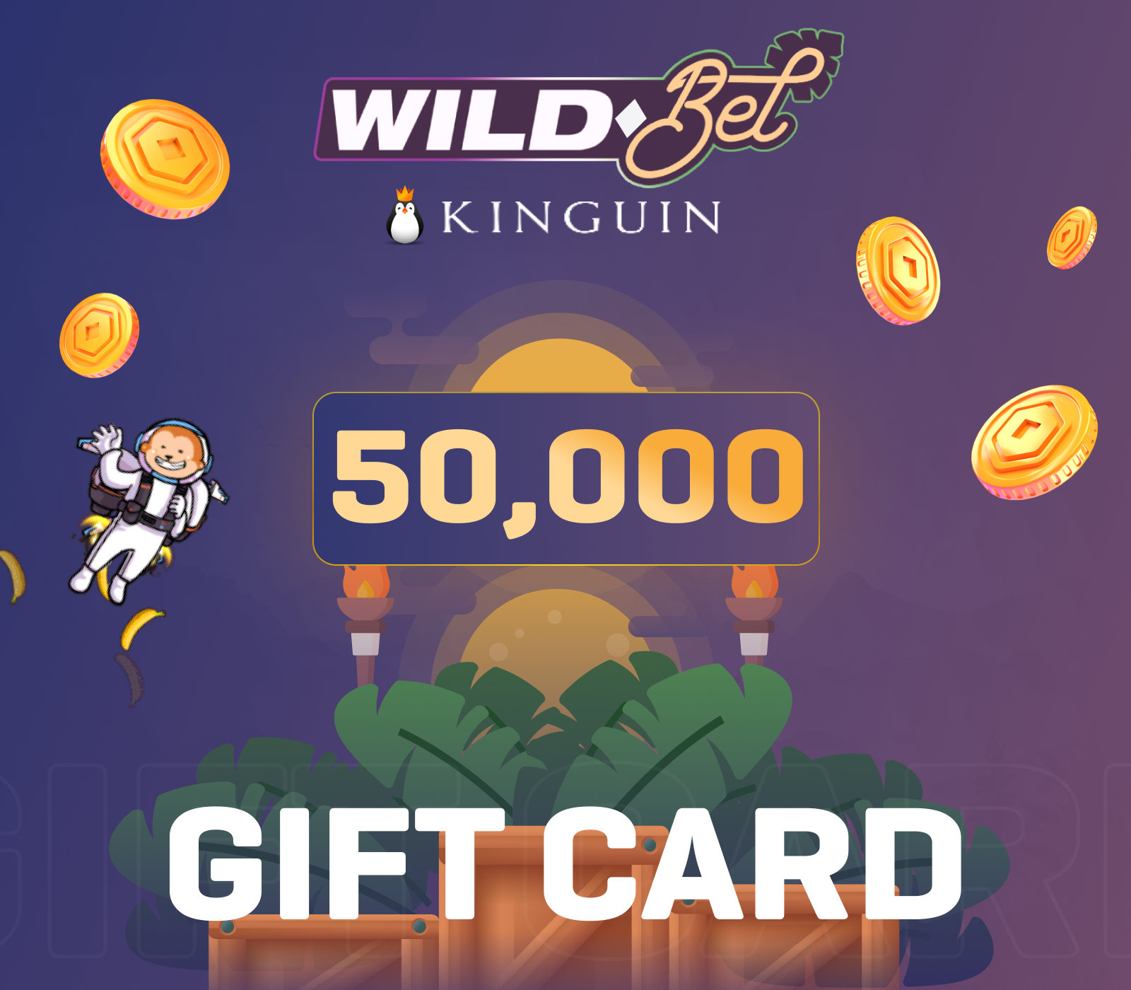 

Wildbet R$ 50000 Gift Card