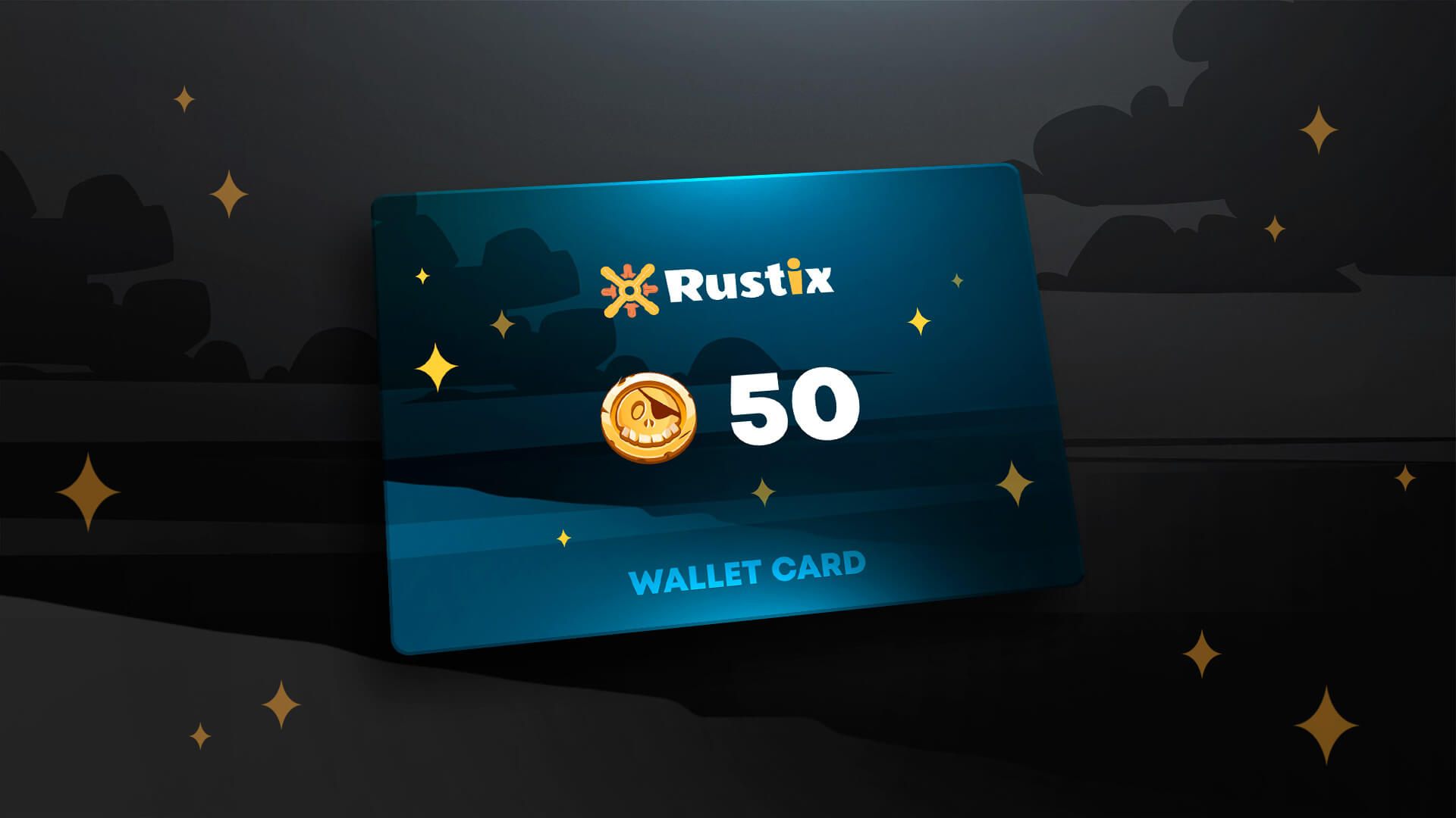 Rustix.io 50 USD Wallet Card Code