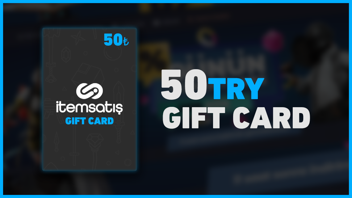 Itemsatis 50 TRY Gift Card