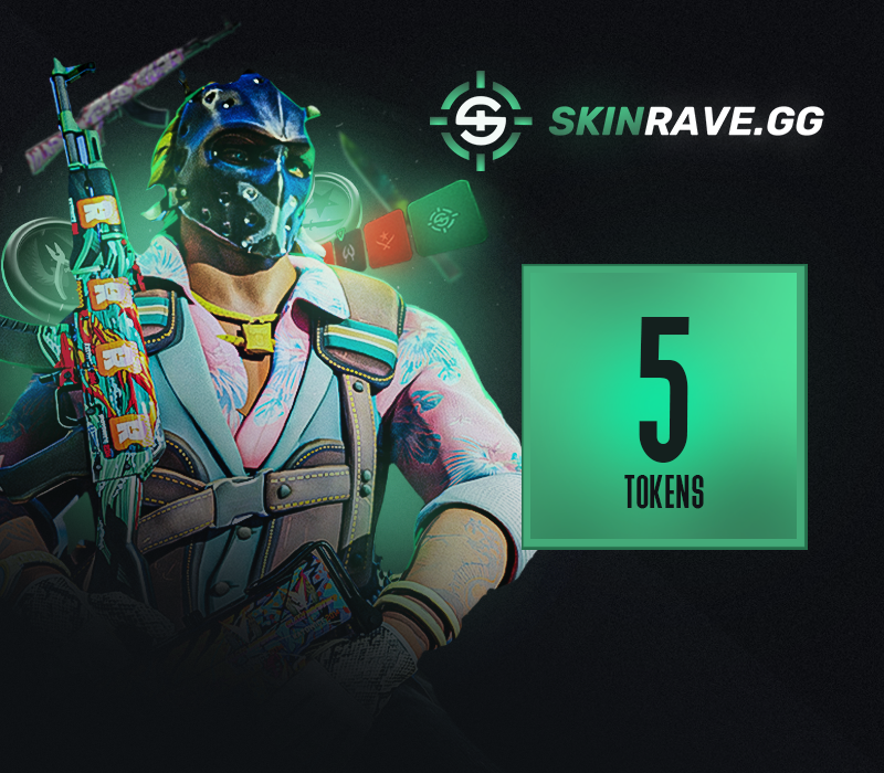 

SkinRave.gg 5 Tokens Gift Card