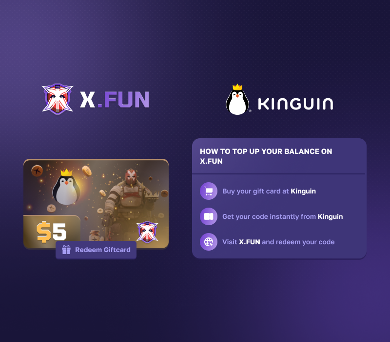 X.FUN $5 Gift Card