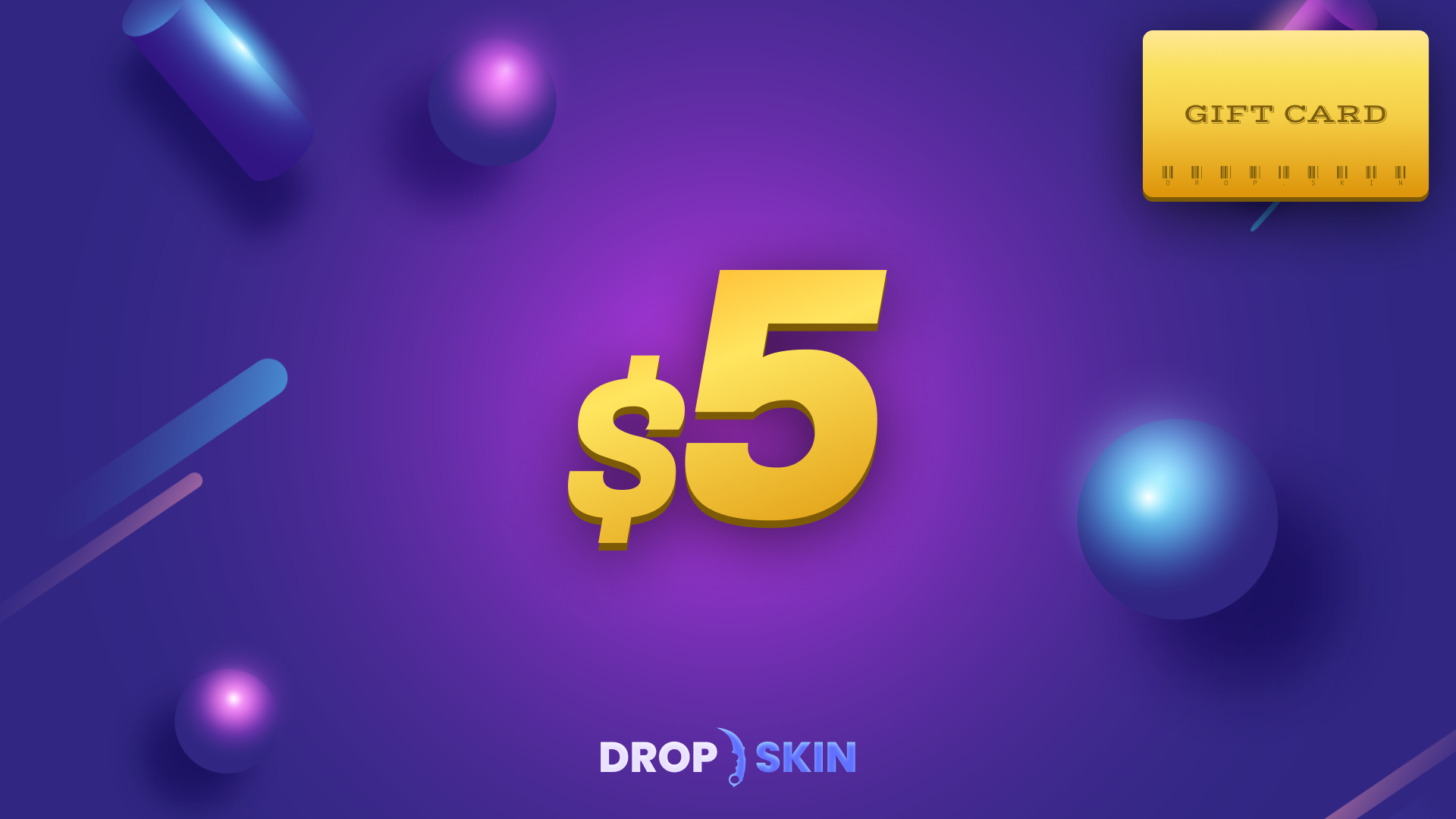 Drop.skin $5 Gift Card