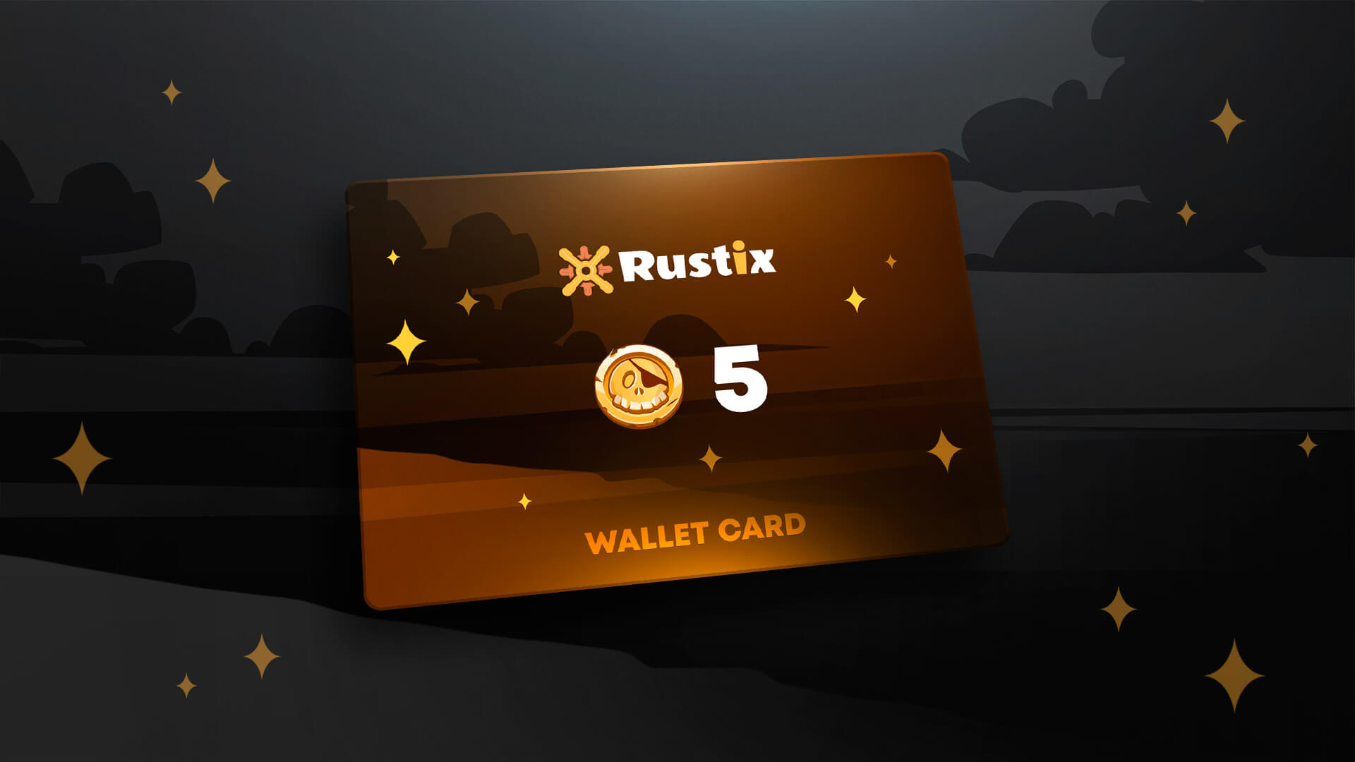 Rustix.io 5 USD Wallet Card Code
