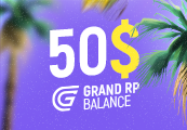 Grand RP 50$ Code