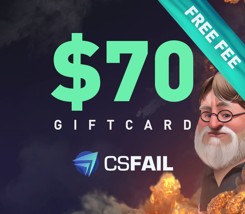 CS Fail $70 Gift Card