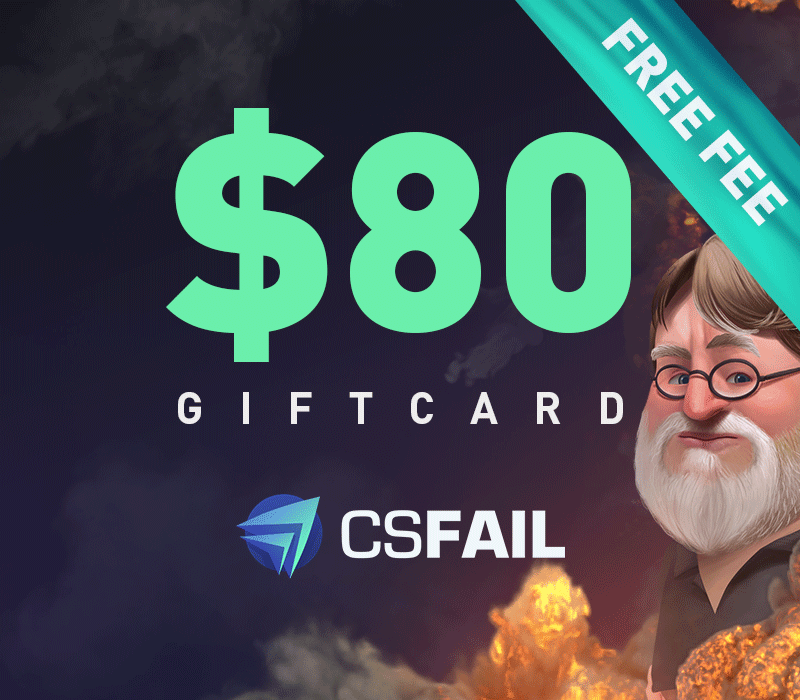 CS Fail $80 Gift Card