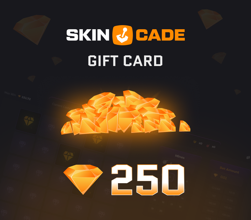 Skincade 250 Gems Gift Card