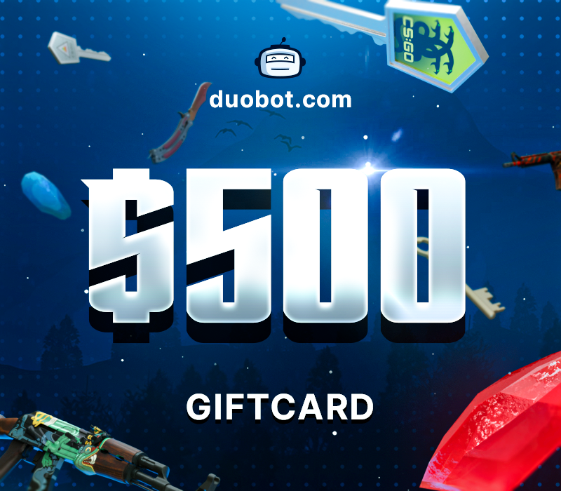 

Duobot $500 Gift Card