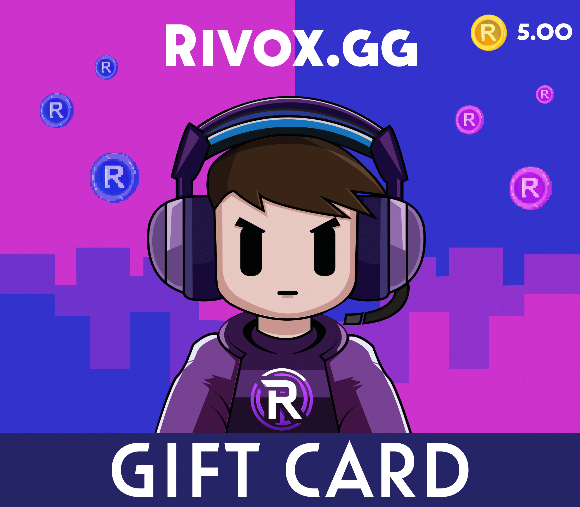 

Rivox 5 R-Coin Gift Card