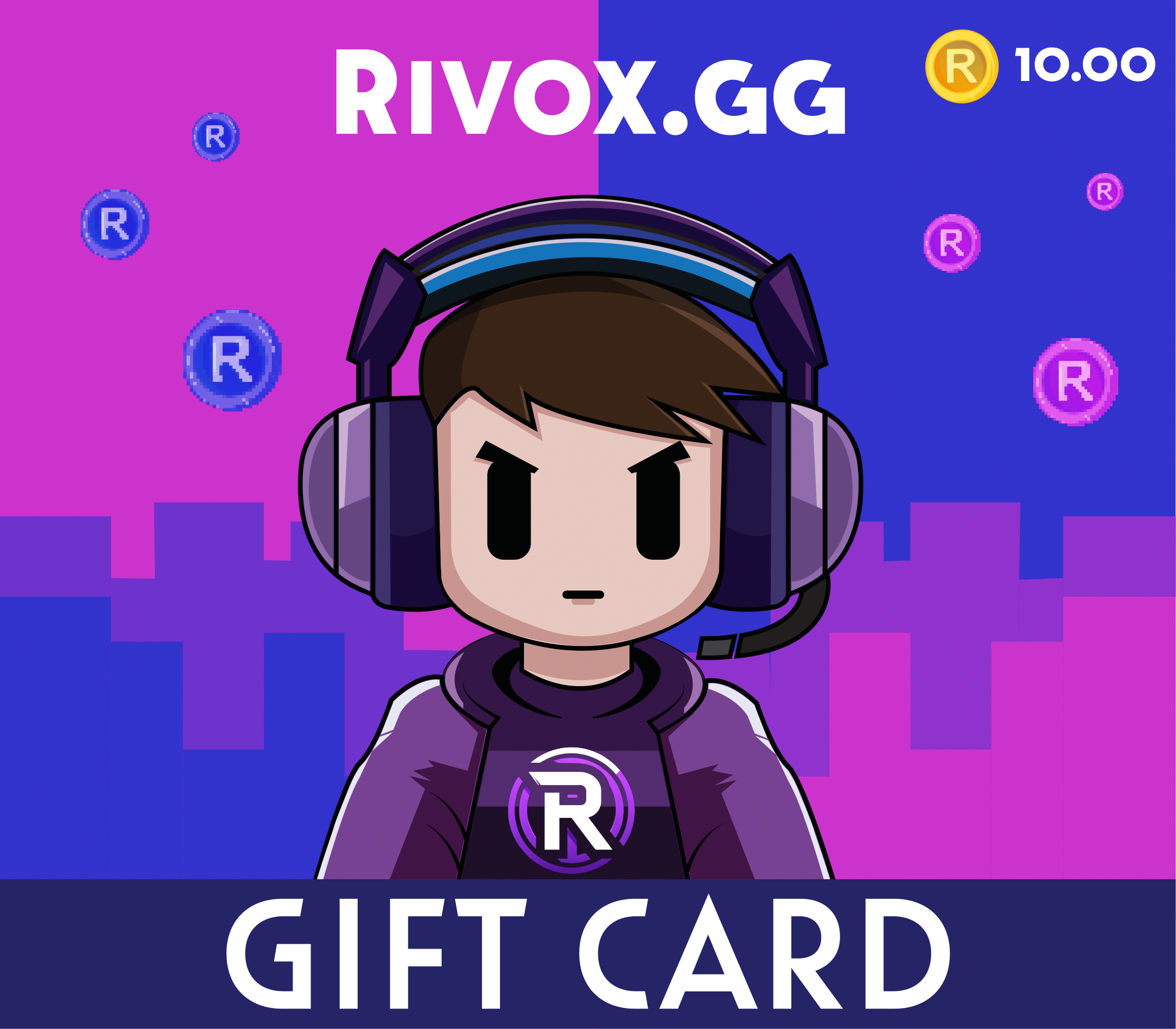 

Rivox 10 R-Coin Gift Card