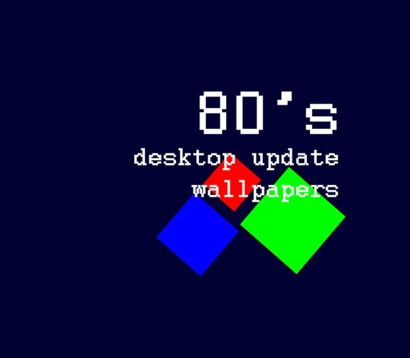 80's style - 80's desktop update wallpapers DLC Steam