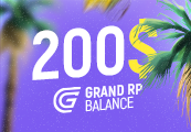 Grand RP 200$ Balance