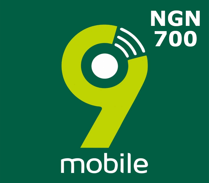 

9Mobile 700 NGN Mobile Top-up NG