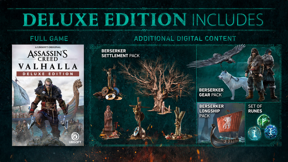 Assassin's Creed Valhalla Deluxe Edition Steam Altergift