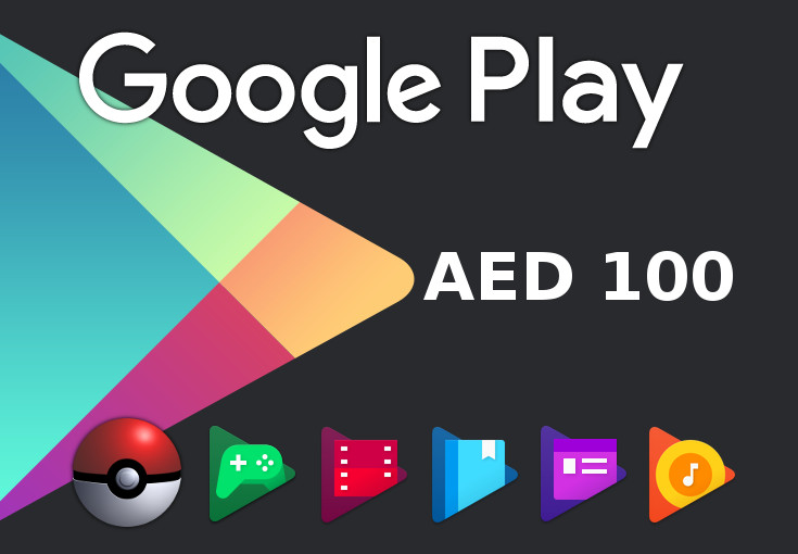 Google Play AED 100 AE Gift Card
