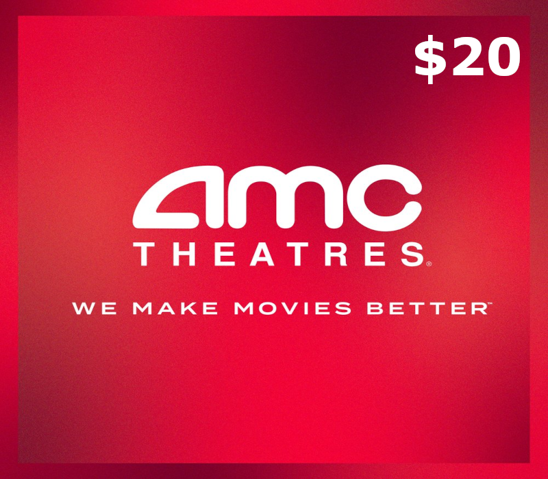 

AMC Theatres $20 Gift Card US