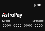 Astropay Card $40 US