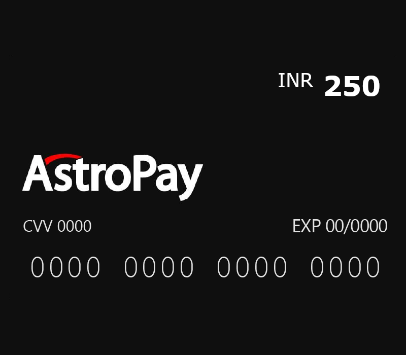 

Astropay Card ₹250 IN