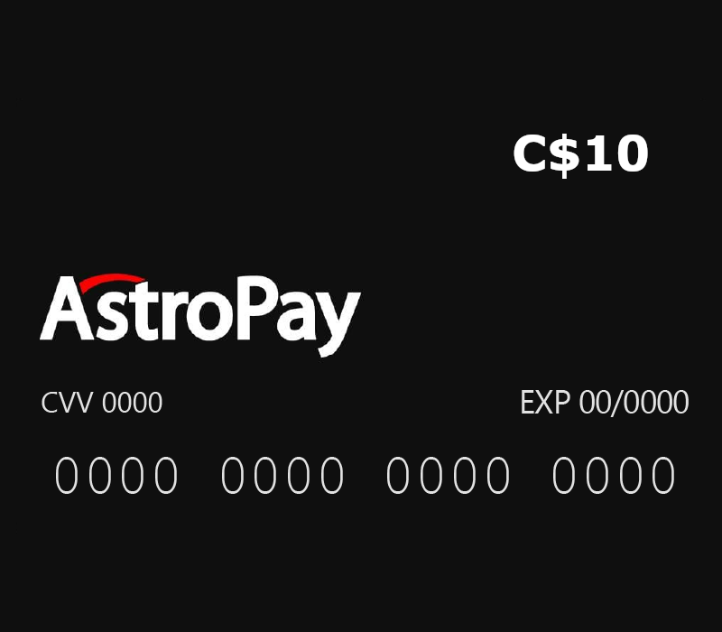 

Astropay Card C$10 CA