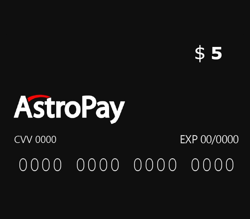 

Astropay Card $5 US