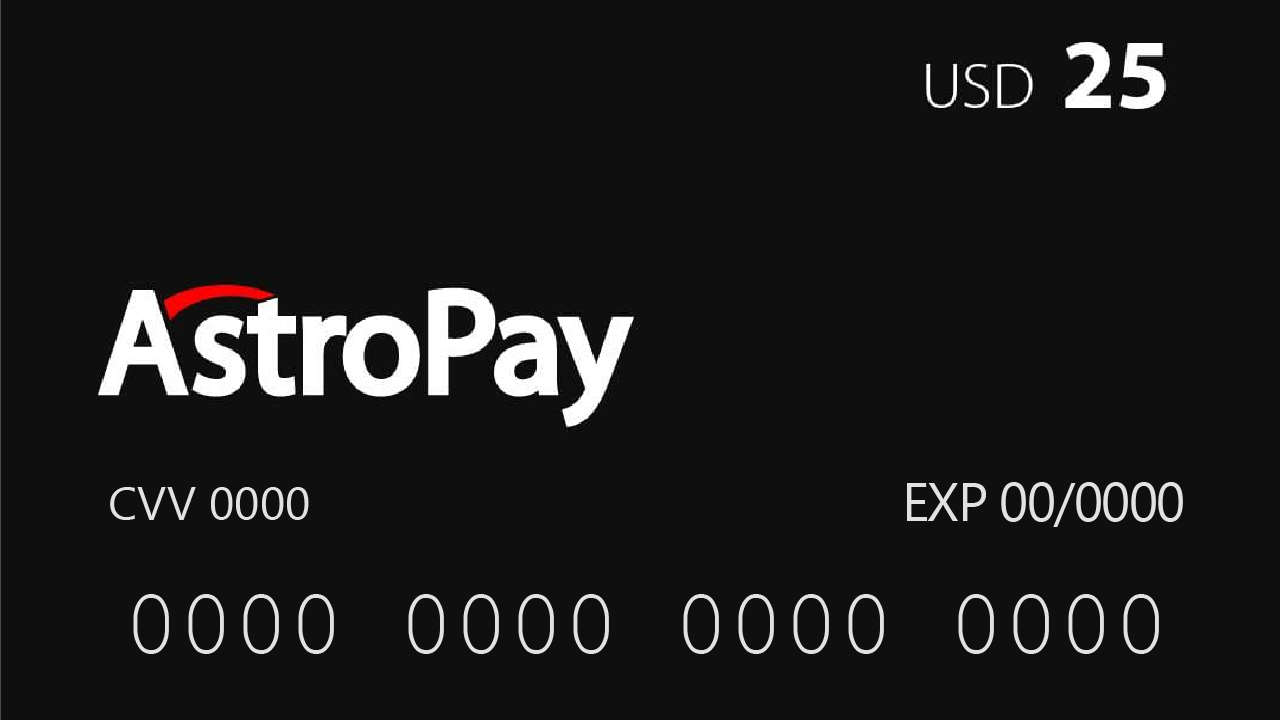 Astropay Card $25 US