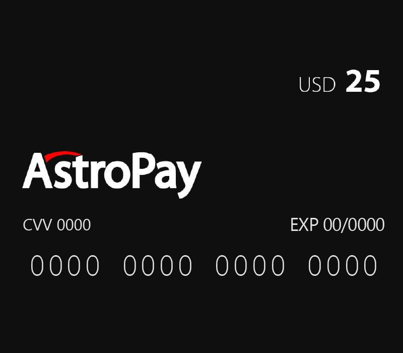 

Astropay Card $25 US