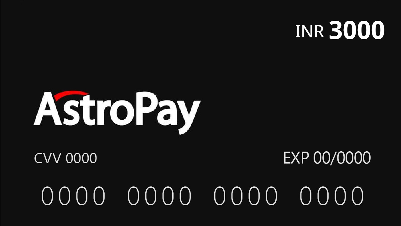 Astropay Card ₹3000 IN