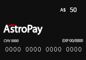 Astropay Card A$50 AU