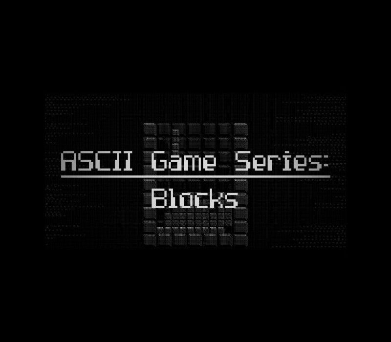 

ASCII Game Series: Blocks Steam CD Key